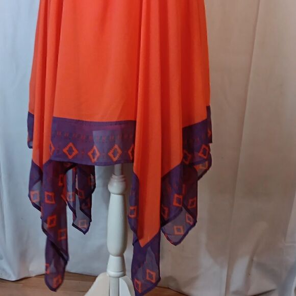 Mark Sleeveless Shark Bite Hem Dress - Picture 3 of 7